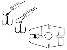 Mustad 77262 Wirelås - Dubbel 1,6mm Perfekt att göra riggar med 