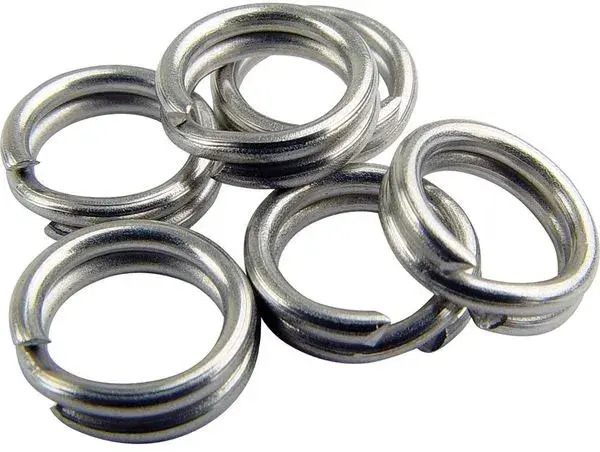 Mustad Stainless Split Ring 12mm Rostfria splittringar 