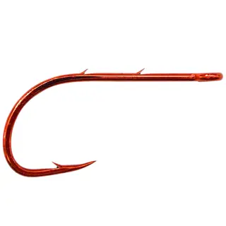 Mustad 92668BNPR Ultrapoint Red Popul&#228;r krok bland laxfiskare