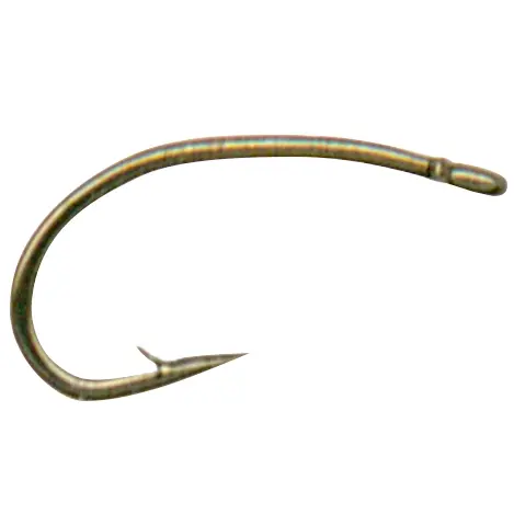 Mustad C49S Caddis Curved Stright #20 Torrfluga krok - allround (25 st) 