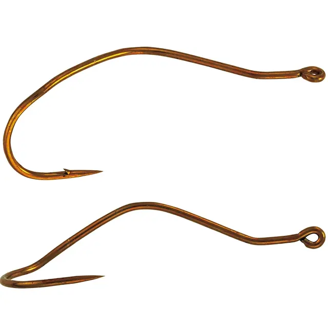 Mustad Slow Death 33862NP-BR #4 Perfekt till borstmask 10 st 