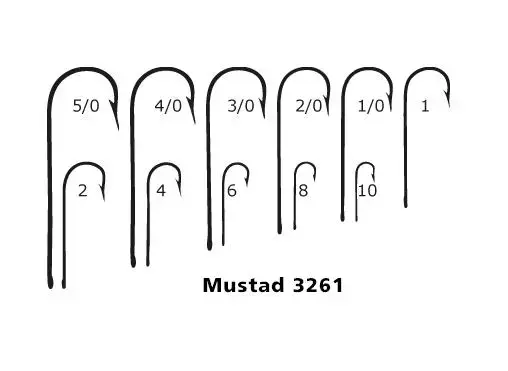 Mustad Aberdeen 3261NP BN #10 10 st 