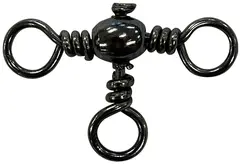 Mustad Three Way Cross Swivel Kraftig treveisswivel