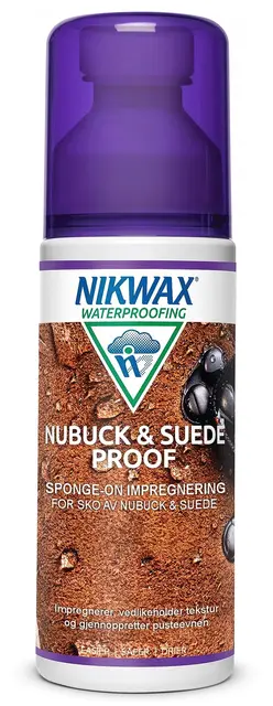 Nikwax Nubuck & Suede Proofing 125ml Impregnering for nubuck og semskede sko 
