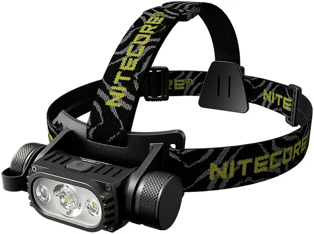 Nitecore HC65 V2 Black Kraftig hodelykt 