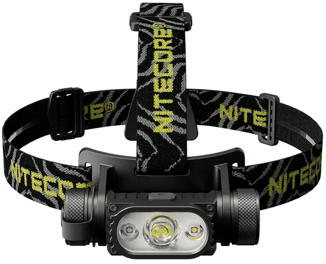 Nitecore HC65 V2 Black Kraftig hodelykt 