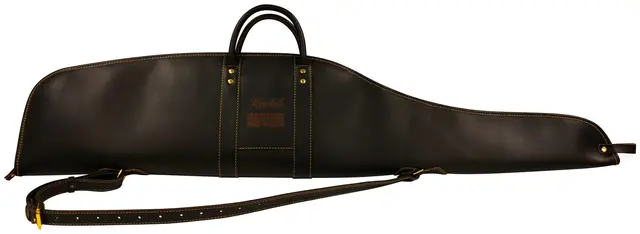 Nitedals Vapenfodral Skinn 120cm Nitedals gevärsfodral i kvalitétsskinn 