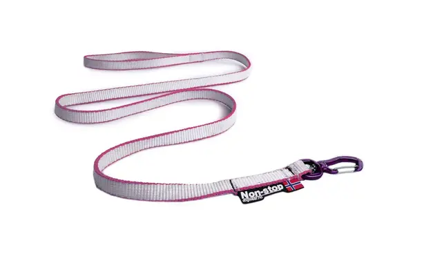 Non-Stop Dogwear Rock Koppel 10mm Black 1,5 meter 