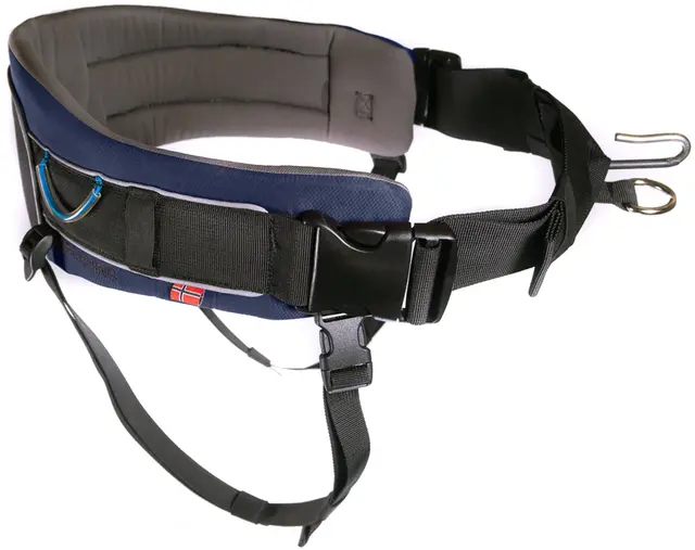 Non-Stop Dogwear Trekking Belt Blue M Hundbälte för alla typer av turer 