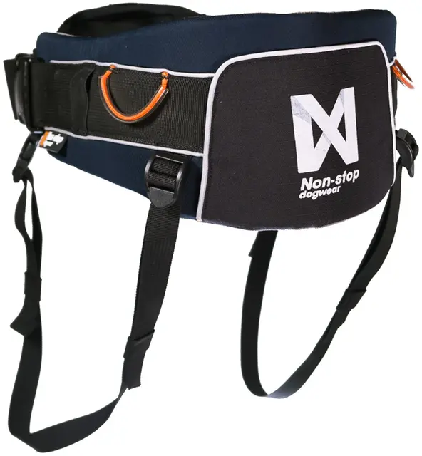 Non-Stop Dogwear Trekking Belt Blue M Hundbälte för alla typer av turer 