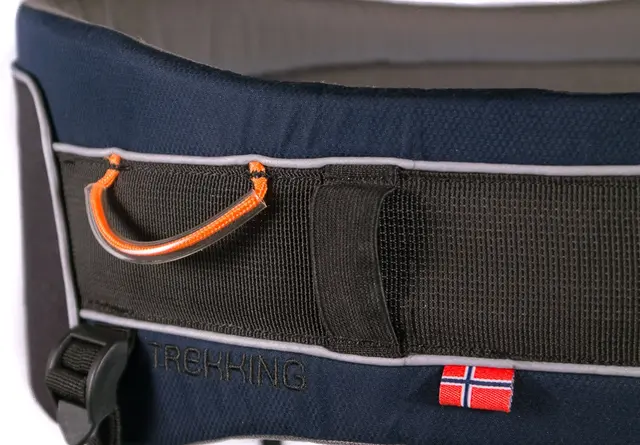 Non-Stop Dogwear Trekking Belt Blue M Hundbälte för alla typer av turer 