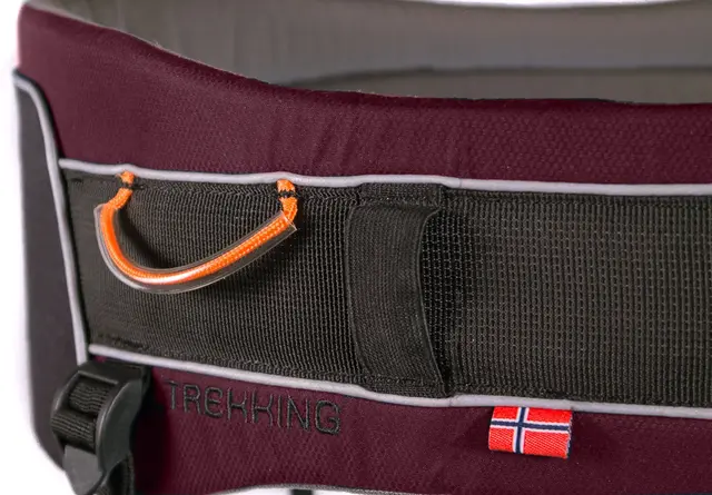 Non-Stop Dogwear Trekking Belt Purple M Hundbälte för alla typer av turer 