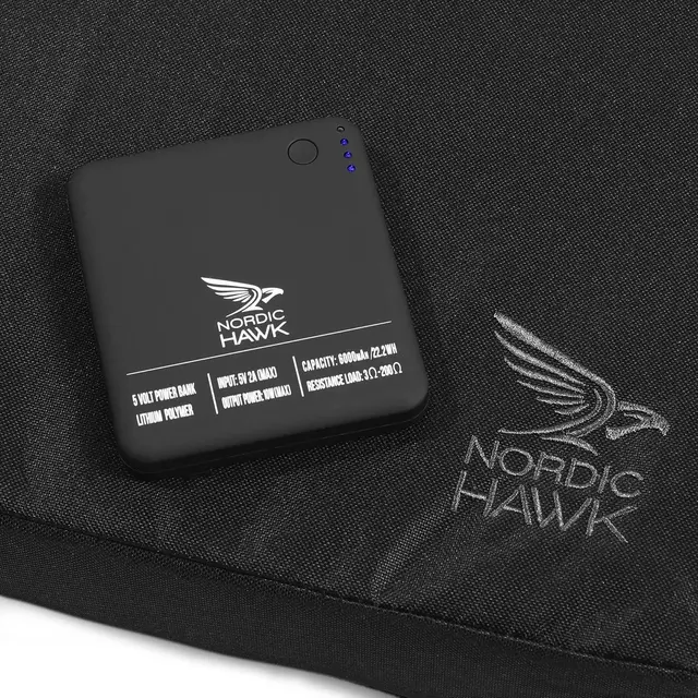 Nordic Hawk HEAT SEAT Black One Size Perfekt for kalde dager i fjellet 