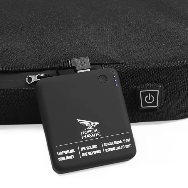 Nordic Hawk HEAT SEAT Black One Size Perfekt for kalde dager i fjellet 