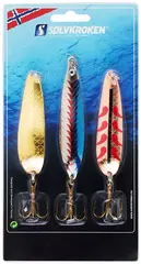 Sölvkroken betesset lax "stor" 3 pack