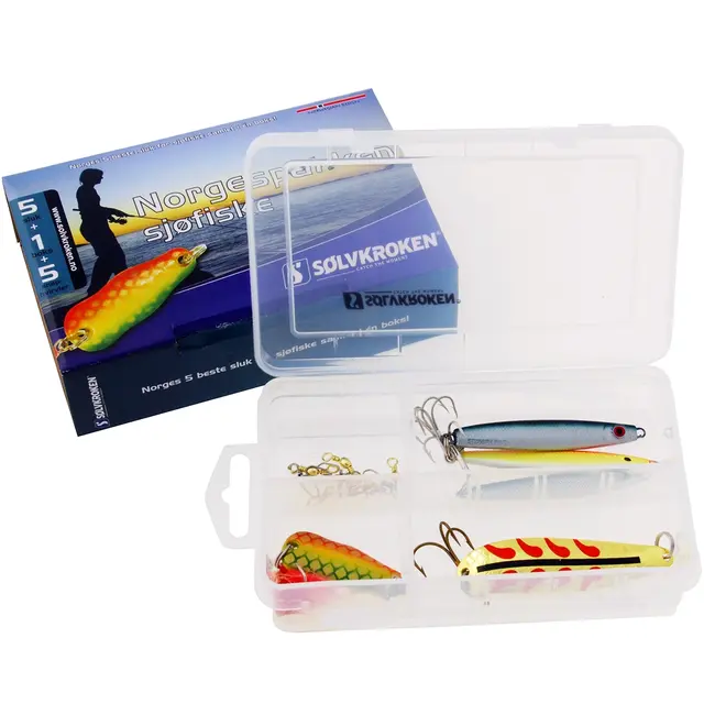 Sölvkroken Norgepaketet för havsfisket Betesset med de bästa betena för havet 