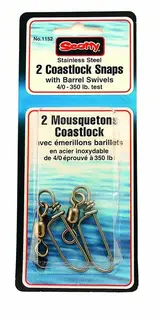 Scotty 1152 - Coastlock snap 2pk. str. L