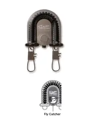 C&amp;F 2-in-1 Retractor w/Fly Catcher Black CFA-70WF