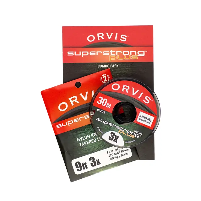 Orvis Super Strong Tippet & Leader 6X 0,13mm - 2 pack 