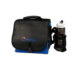 Norma Feltveske Bl&#229; Med plats f&#246;r skott, magasin och flaska