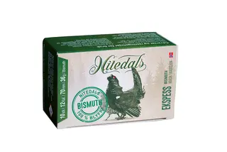 Nitedals Ekspress Bismuth 12/70 US2 36g Klassisk jaktpatron i blyfri utgave