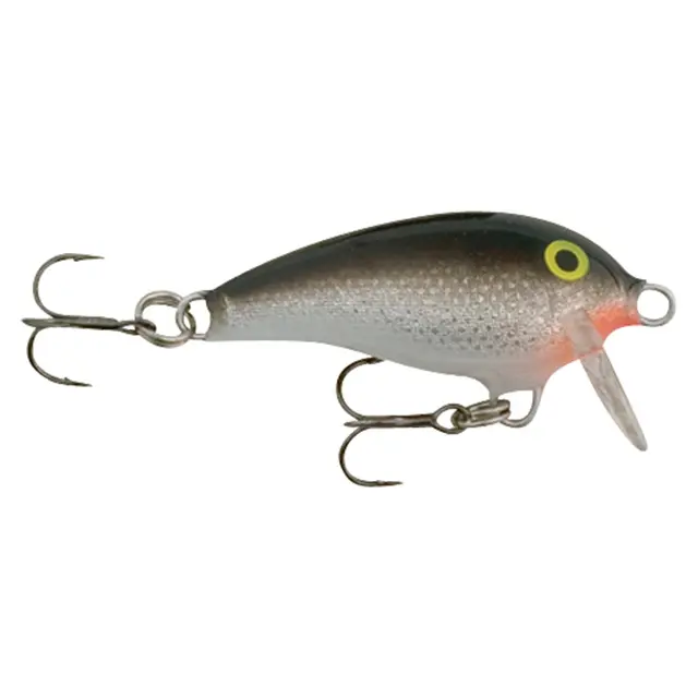 Rapala Mini Fat Rap 3cm S Saktesykende wobbler med tight bevegelse 