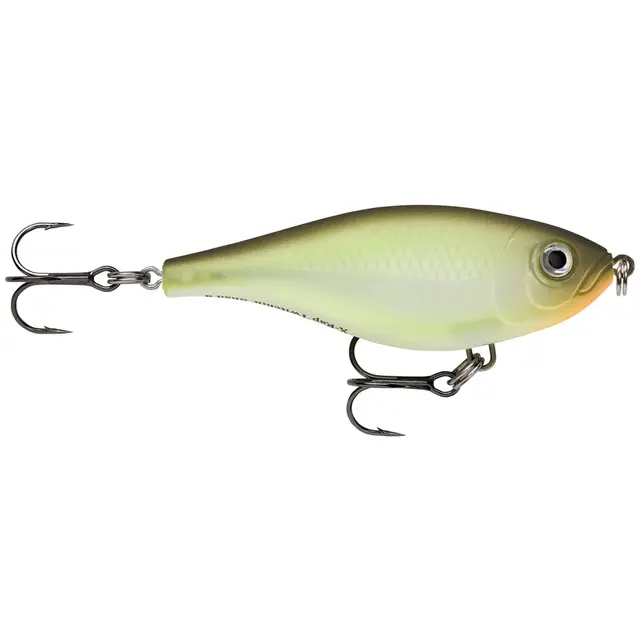Rapala X-Rap Twitchin Shad 8cm HAY Fiskas aktivt efter gädda och abborre 