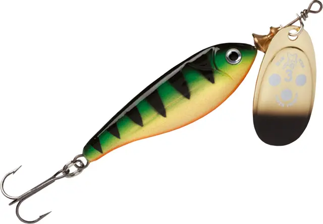 Vibrax Minnow Super 9g GP Köp 8 spinnare och få en gratis betesbox 