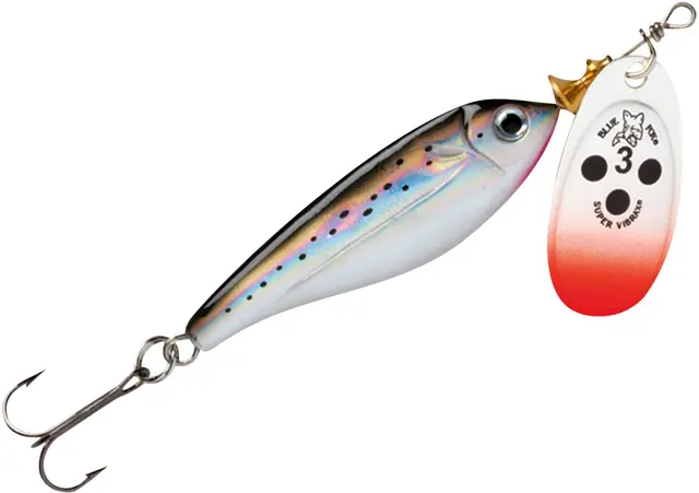 Vibrax Minnow Super 9g S Köp 8 spinnare och få en gratis betesbox 