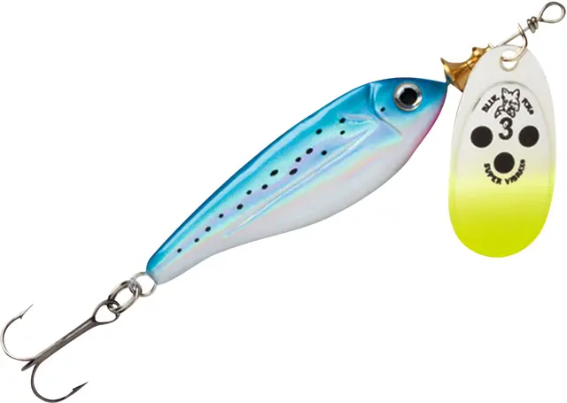 Vibrax Minnow Super 9g SB Köp 8 spinnare och få en gratis betesbox 