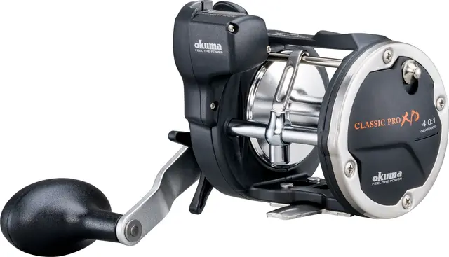 Okuma Classic XPD 30DA m/räkneverk i fot Havsfiskerulle 
