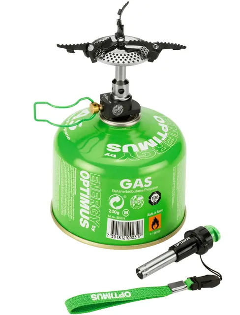 Optimus Crux Lite Piezo Superlätt brännare med handhållen piezo 