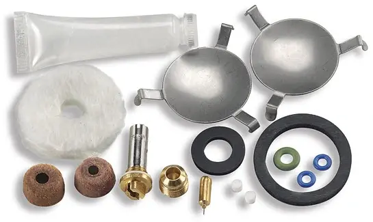 Optimus Nova+ og Polaris Spare Kit Delar och reparationssatser för Optimus 