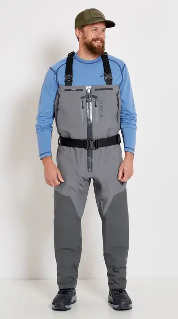 Orvis Pro Zipper Wader Shadow M Vadarna för dig som fiskar mycket 