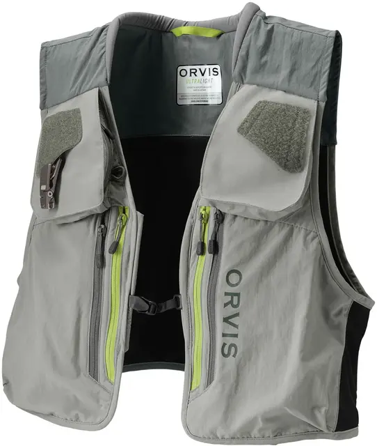 Orvis Uliteralight flugfiskeväst M Storm Grey 