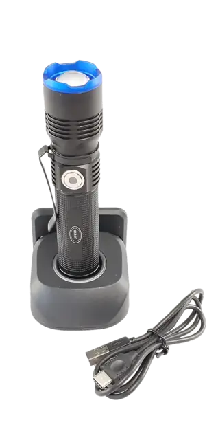 Osean Uppladdbar lampa med laddningsbas 600 lumen 