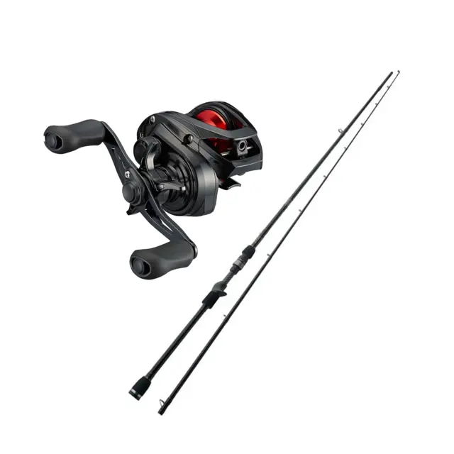 Westin W3 Finesse 5-20g/Daiwa PR 100L Baitcast fiskesett til abbor og ørret 