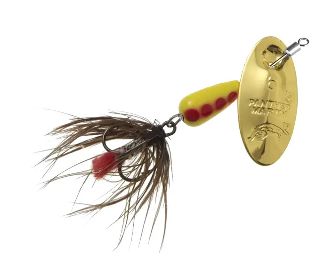 Panther Martin InLine Swivel Fly G/Br 7g Effektiv spinnare 
