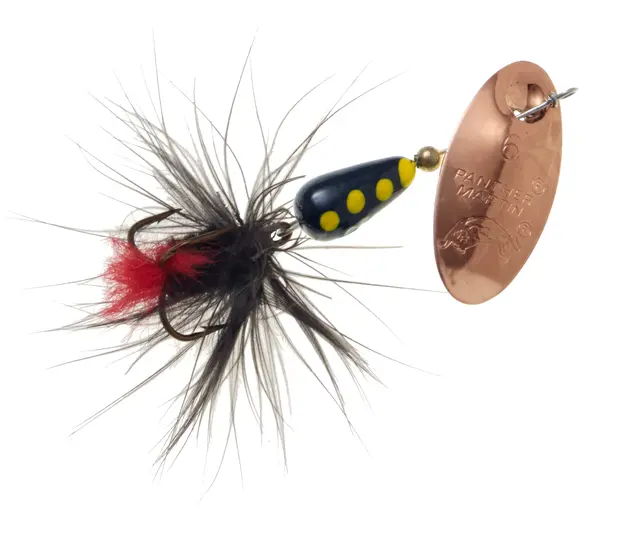 Panther Martin Classic Fly CBBK 3,5g Klassiska spinnare med flugmaterial 
