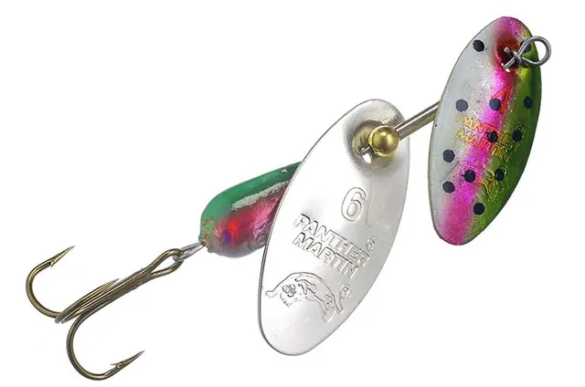 Panther Martin DualFlash Holo/TR/S 5g Spinner med dubbel vibration 