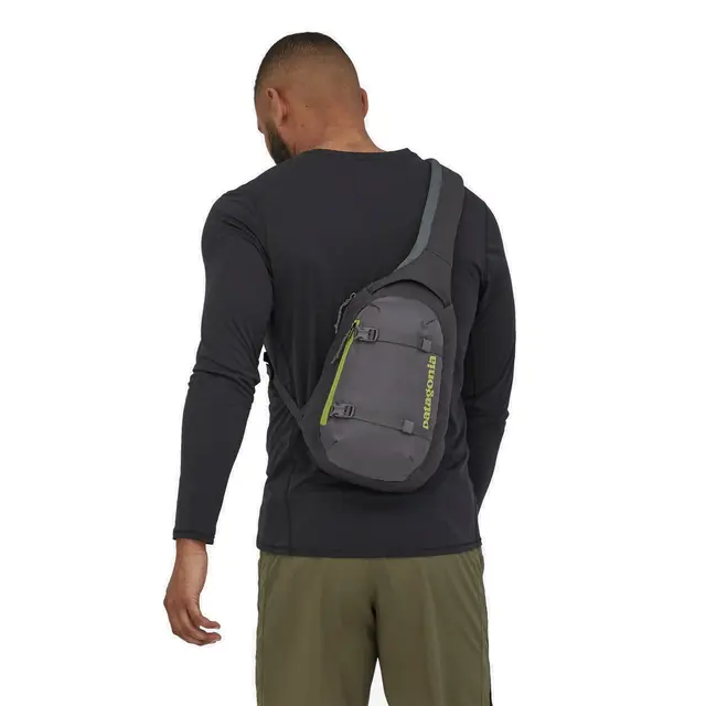 Patagonia Atom Sling 8L Forge Grey Vattenavvisande liten Ryggsäck 