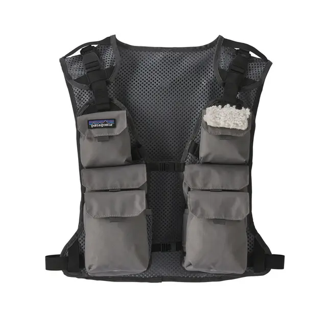 Patagonia Stealth Convertible Vest Grey Praktiskt med flugfiskeväst 