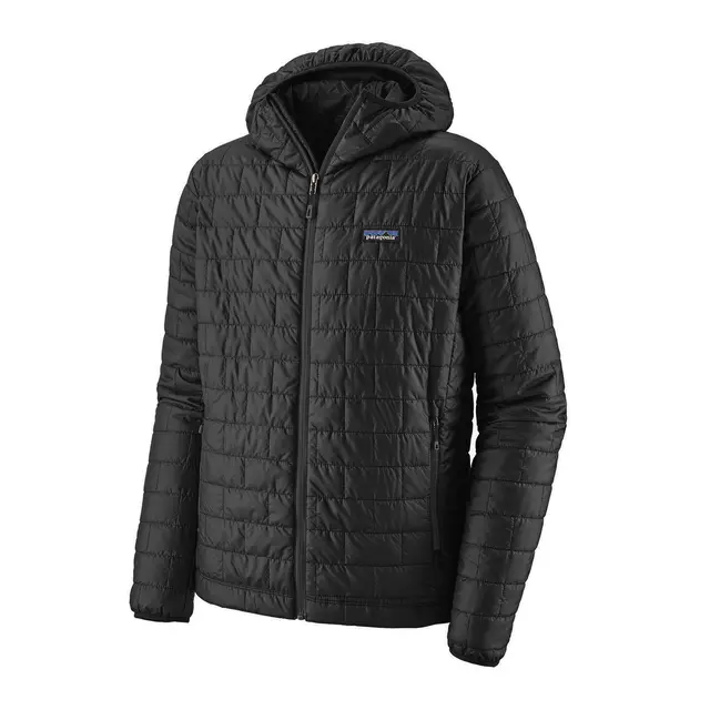 Patagonia M`s Nano Puff Hoody XS Black Fodrad jacka, herre 