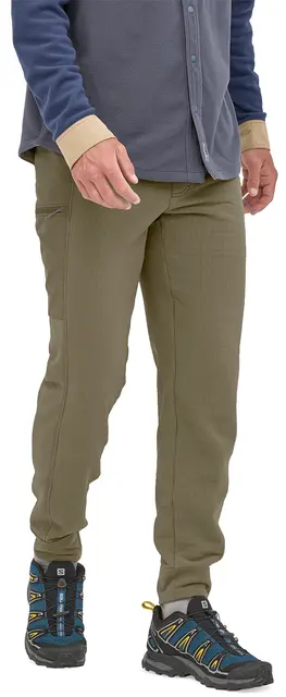 Patagonia M R2 TechFace Pants M Basin Green pustende og vannavstøtende 