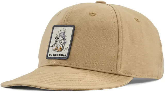 Patagonia Scrap Everyday Cap Classic Tan Klassisk keps i 100% organisk bomull 