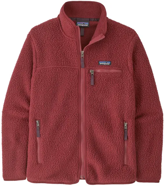 Patagonia Retro Pile Fleece XS Carmine R ed 