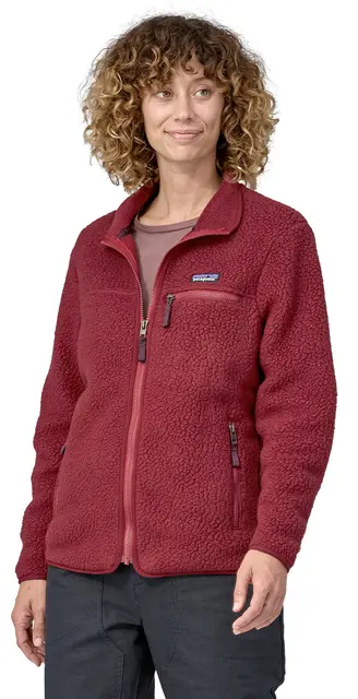 Patagonia Retro Pile Fleece XS Carmine R ed 