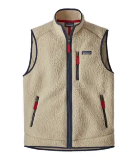 Patagonia M Retro Pile Vest L El Cap Khaki fleecevest til herre
