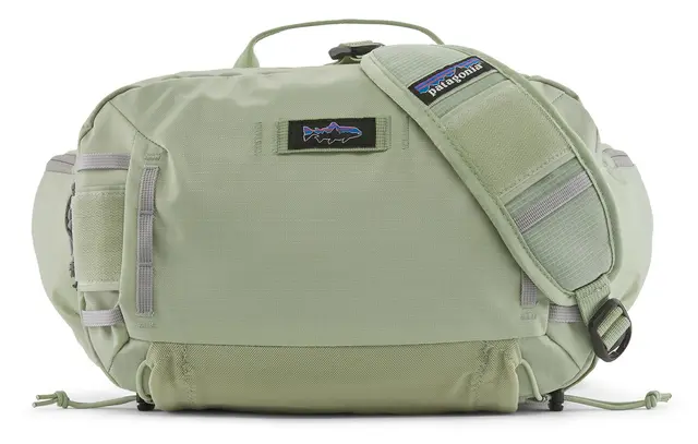 Patagonia Stealth Hip Pack Salvia Green Komfortabel midjeväska i kompakt design 