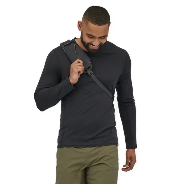 Patagonia Atom Sling 8L Forge Grey Vattenavvisande liten Ryggsäck 